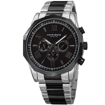 Akribos Xxiv Enterprise Quartz Grey Dial Men's Watch P50162