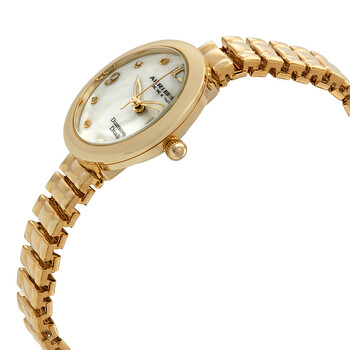 Mother of Pearl Dial Yellow Gold-tone Ladies Watch AK765YG