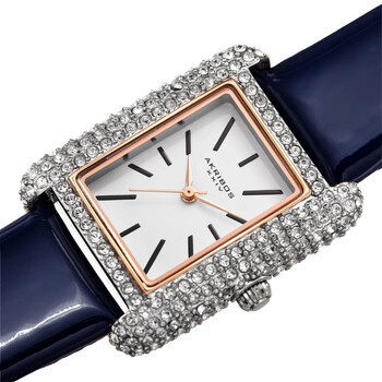 Quartz Crystal White Dial Ladies Watch AK1068BU