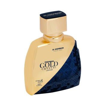 Al Haramain Men's Gold Crystal Oudh Extrait de Parfum 3.3 oz