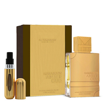Unisex Amber Oud Gold Edition Extreme Pure Perfume Gift Set Fragrances 6291106813074