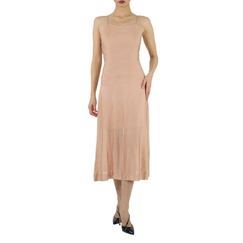 Alaa Ladies Rose Spaghetti Straps Midi Slip Dress, Brand Size 38 (US Size  6) AS9RL34LM338 C407 - Clothing, Alaia - Jomashop