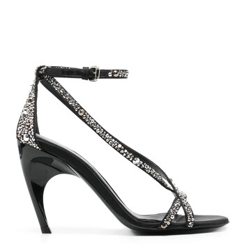 Armadillo 95 mm Twisted Satin Sandals 780693 W4X27 1064