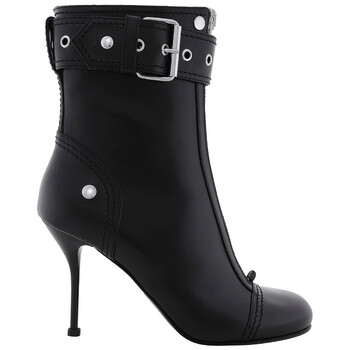T By Alexander Wang Ladies Black Nova 105 Studded Ankle