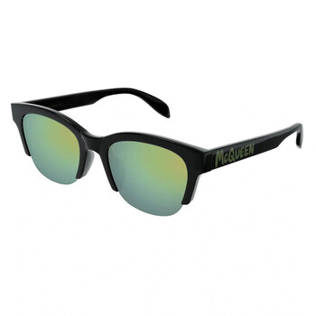 サングラス ALEXANDER MCQUEEN Woman Sunglasses Grey AM0447S 001 Buy Alexander McQueen sunglasses & glasses online - shipped
