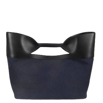 Logo-Print Bow Detailed Bag