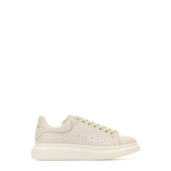 キャメル　180cm×30 Alexander McQueen Men's Dumbo Grain Oversized Sneaker in Off