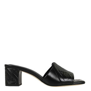 Alexander Mcqueen The Seal Embossed Slip-On Slides, Brand