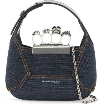 ハンドバッグ Alexander McQueen 731136 DYTAB JEWELLED HOBO MINI Bag Women's Hieronymus Bosch Jewelled Hobo Mini Bag in