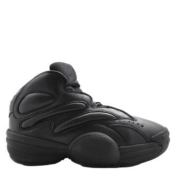 Alexander Wang Black Hoop High-Top Sneakers, Brand Size 38 US