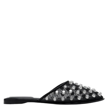 Rhodes Embellished Flat Slippers