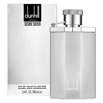 Men's Desire Silver EDT Spray 3.4 oz Fragrances 085715801814