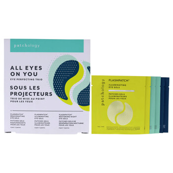 All Eyes On You Eye Perfecting Trio by Patchology for Unisex - 3 Pc Mask All Eyes On You Eye Perfecting Trio by Patchology for Unisex - 3 Pc Mask