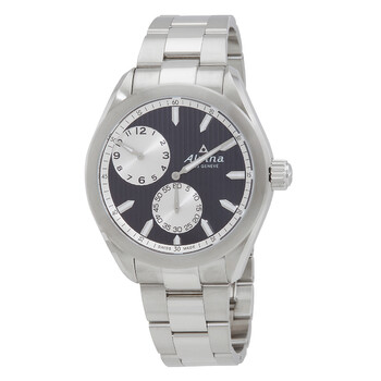 Regulator Hand Wind Black Dial Men's Watch AL-650BSS5E6B