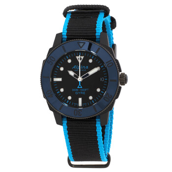 Seastrong Diver Comtesse Gyre Automatic Black Dial Unisex Watch Al-525Lbn3vg6