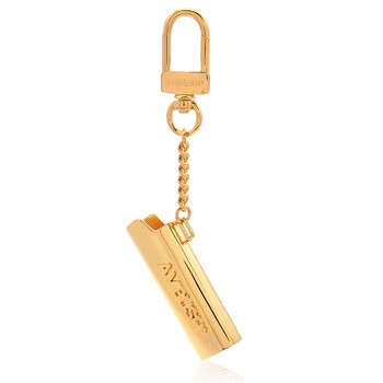 Debossed-Logo Lighter Case Key Chain
