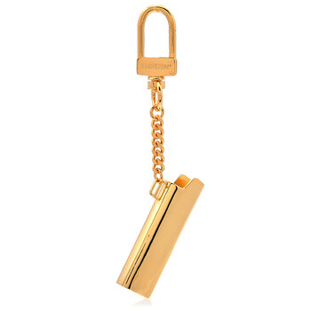 Debossed-Logo Lighter Case Key Chain