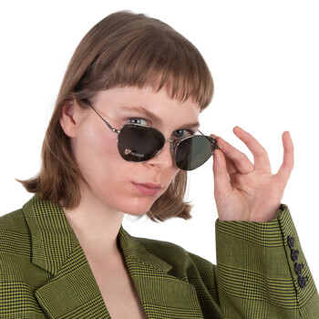 Polarized Green Cat Eye Ladies Sunglasses WHITNEY-P 2 58