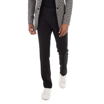 Men's Black Cigarette Tapered Trousers HTR008.VI0007-001