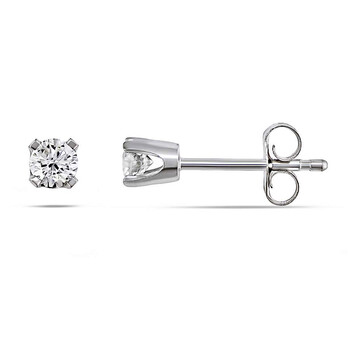 1/5 CT TW Diamond Stud Earrings In 14K White Gold JMS005131