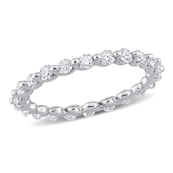 1 CT Diamond TW Eternity Ring White Platinum 1 CT Diamond TW Eternity Ring White Platinum
