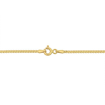 1.55mm Serpentine Chain Bracelet In 10K Yellow Gold, 9 In