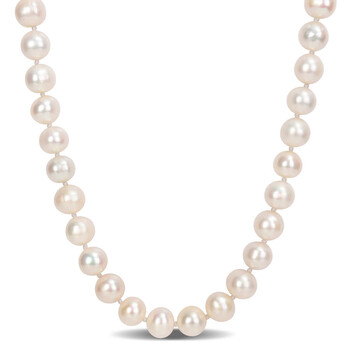 7.5-8mm Cultured Freshwater Pearl Strand Necklace