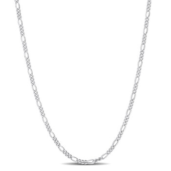 Sterling Silver 26-inch 8MM Figaro Chain – Daniels Jewelers