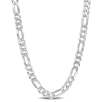 日本未入荷 CRAFTD London Round Figaro 2mm Men's Round Figaro Link Chain 2mm (Silver)