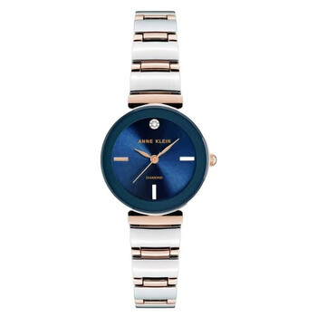Accented Blue Dial Ladies Watch AK-2435NVRT