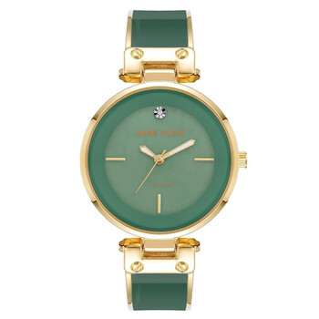 Accented Green Dial Ladies Watch AK-1414GNGB