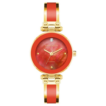 Accented Red Dial Ladies Watch AK-1980RDGB