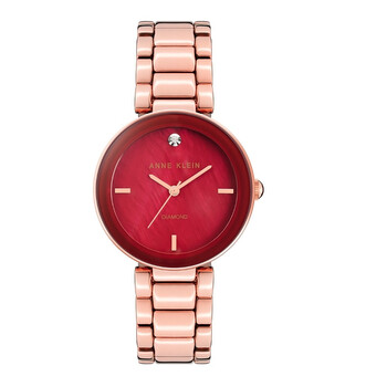 Ceramic Red Dial Ladies Watch AK/1362BYRG