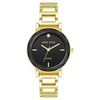 Classic Black Dial Ladies Watch AK/3966BKGB