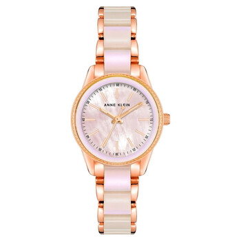 Anne Klein Classic White Dial Ladies Watch AK/5278GPWT - Watches