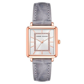 Classic Silver-tone Dial Ladies Watch AK/3820RGGY