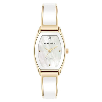 Anne Klein Classic White Dial Ladies Watch AK/5278GPWT - Watches