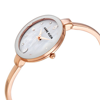 Light Grey Crystal Dial Ladies Watch and Bracelet Set AK/3402LGST