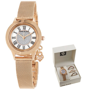 Quartz Mother of Pearl Dial Ladies Watch AK/3500RGST