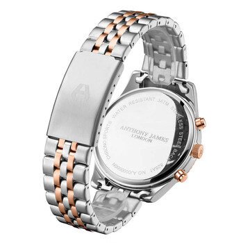 Chrono Sports Black Dial Men's Watch AJ011N2