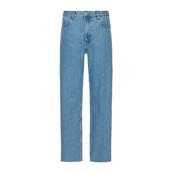 Saint Laurent Men's Baggy Denim Jeans, Waist Size 31