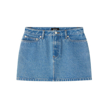 Mini-Jupe Demin Skirt, Brand Size 38 ( US Size 6 )