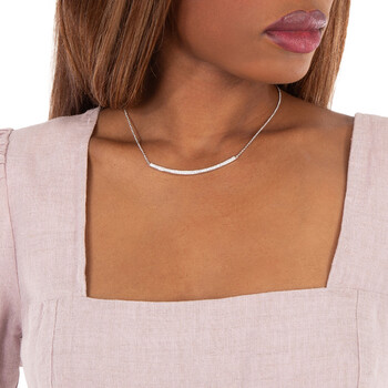 Adjustable Dainty Pave Necklace