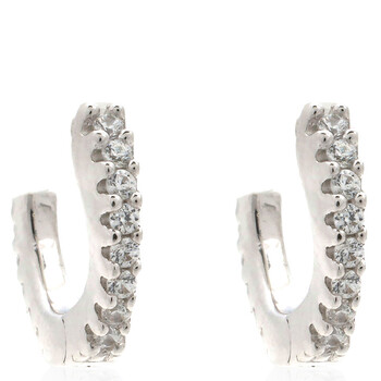 Sterling Silver Eclat Small Hoop Earrings