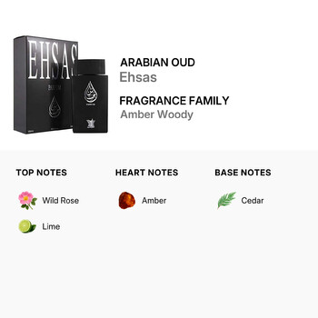 Unisex Ehsas EDP Spray 3.38 oz Fragrances 6281101825103