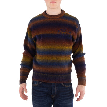 Viridi-Anne Men's Red Reversible Grunge Sweater, Brand Size 2