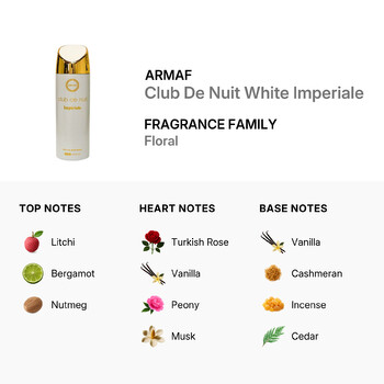 Men's Club De Nuit Imperiale Body Spray 6.7 oz Fragrances 6295199802380