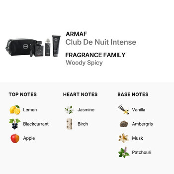 Men's Club De Nuit Intense Gift Set Fragrances 6295199804841