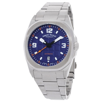 Armand Nicolet JH9 GMT Automatic Black Dial Men's Watch A663HAA-NZ