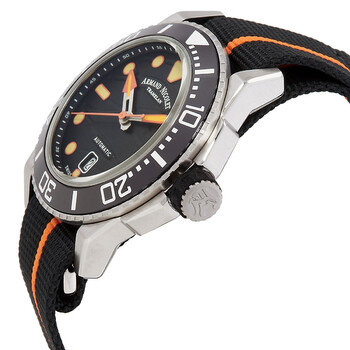 JSH Automatic Black Dial Men's Watch A480PGN-NO-BN24480AANO